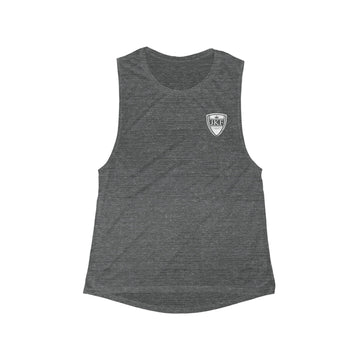 JKF Logo Women's Flowy Scoop Muscle Tank