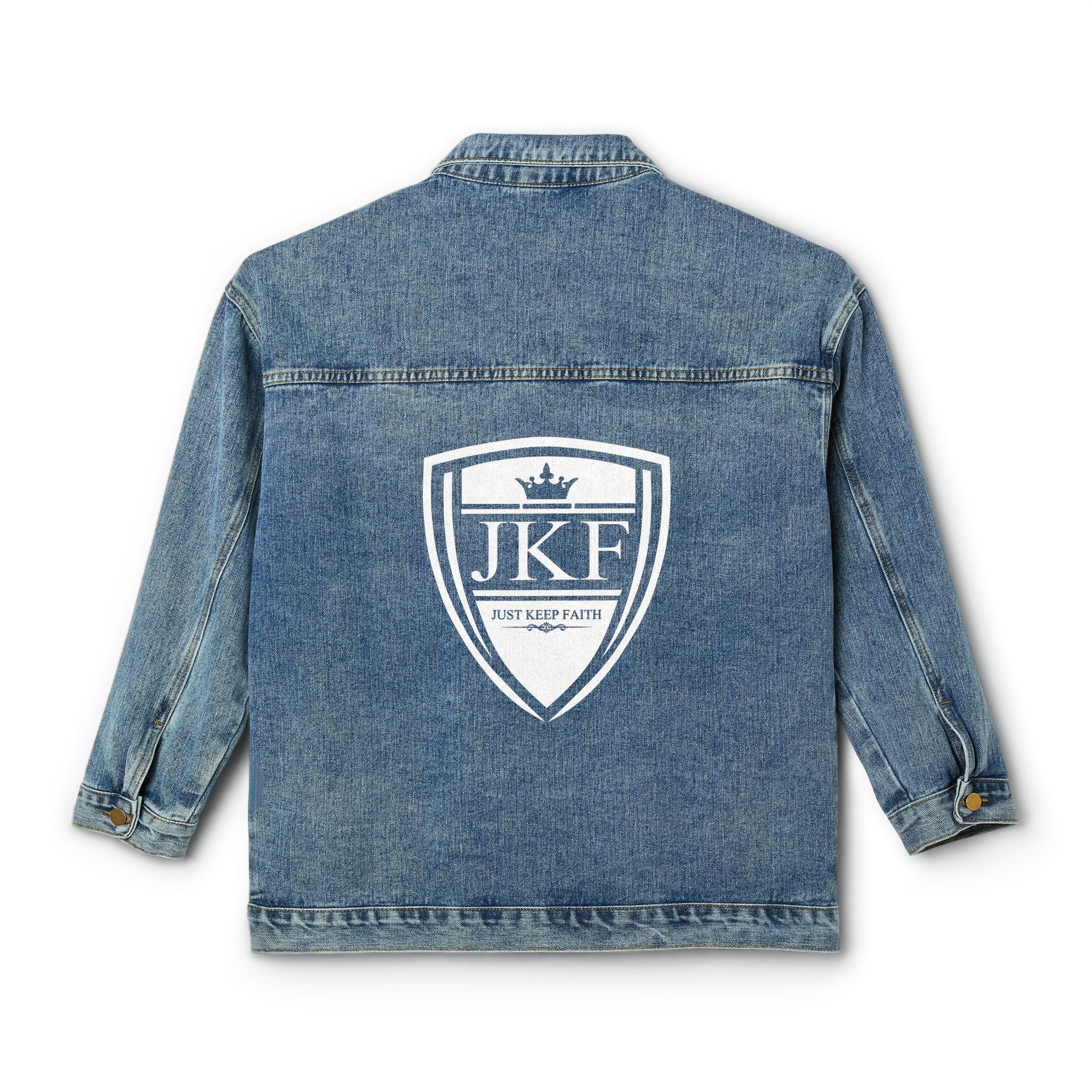 JKF logo Women's Denim Jacket