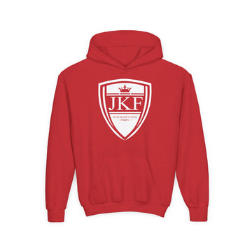 JKF Logo Youth Heavy Blend Hooded Sweatshirt